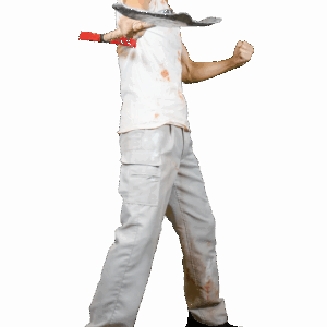 「地下ノ國」富士岡青アクスタ (スコップ突き出し)